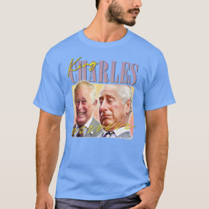 King Charles Retro ästhetischer Lüfter Design 1 T-Shirt