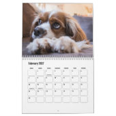 King Charles Spanel Calendar Kalender (Feb 2027)