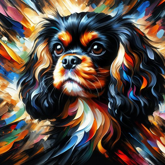 King Charles Spaniel Acrylic Print Puzzle