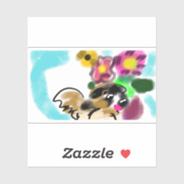 King charles spaniel aufkleber