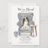 King Charles Spaniel Dog | Ankündigung der Beförde (Vorderseite)