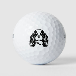 King Charles Spaniel Dog Golfball