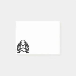 King Charles Spaniel Dog Post-it Klebezettel