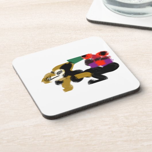 king charles spaniel getränkeuntersetzer (Linke Seite)