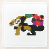 king charles spaniel glasuntersetzer (Vorderseite)