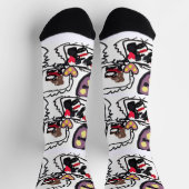 King Charles Spaniel hearts Socken (Oben)