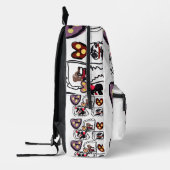 King Charles Spaniel-Herzen  Bedruckter Rucksack (Links)