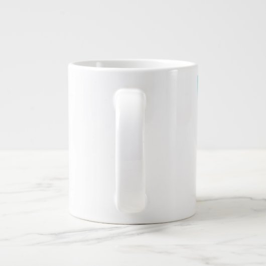 King charles spaniel  Jumbo-Tasse (Rückseite)