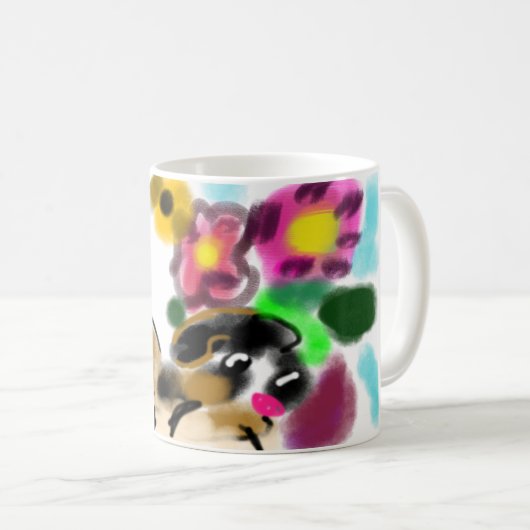 King charles spaniel  kaffeetasse (VorderseiteRechts)