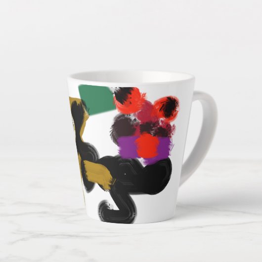 king charles spaniel milchtasse (Rechte Ecke)