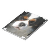 King Charles Spaniel Notepad Notizblock (Rotiert)