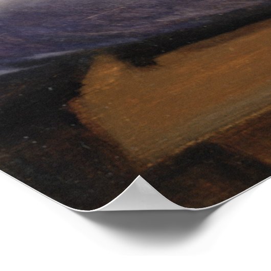 King Charles Spaniel Poster (Ecke)