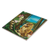 King Charles Spaniel Sprite Fantasy Fliese (Seite)