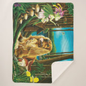 King Charles Spaniel Sprite Fantasy Sherpadecke (Vorderseite)