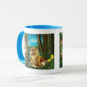 King Charles Spaniel Sprite Fantasy Tasse (Vorderseite Links)