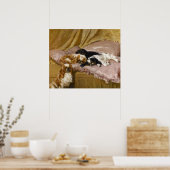 King Charles Spaniels von Arthur Wardle Poster (Küche)