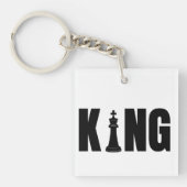 King Chess Keychain  Schlüsselanhänger (Vorderseite)