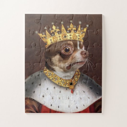 King Chihuahua Puzzle (Vertikal)