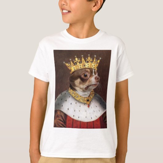 King Chihuahua T - Shirt (Vorderseite)
