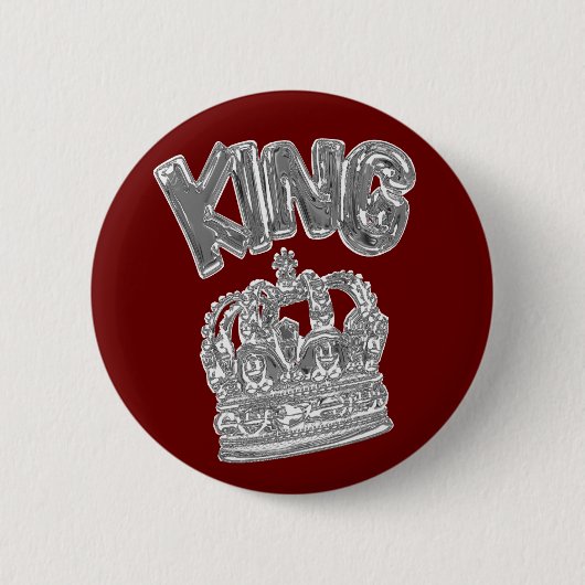 king.chrome button (Vorderseite)