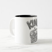 king.chrome zweifarbige tasse (Vorderseite Links)