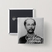 King Chulalongkorn Rama V of Thailand Button (Vorne & Hinten)