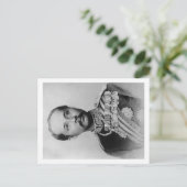 King Chulalongkorn Rama V of Thailand Fotograf Postkarte (Stehend Vorderseite)