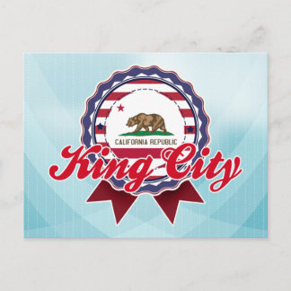 King City, CA Postkarte