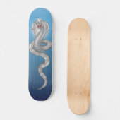 King Cobra - Blau Skateboard (Vorderseite)