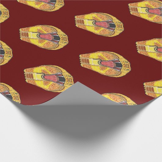 King Cobra Geschenkpapier (Ecke)