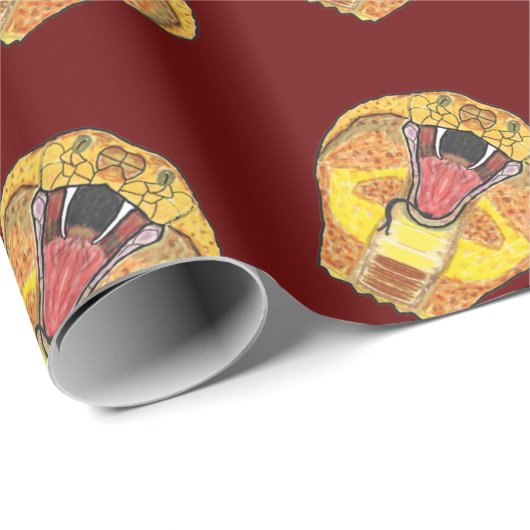 King Cobra Geschenkpapier (Rolleneckpunkt)