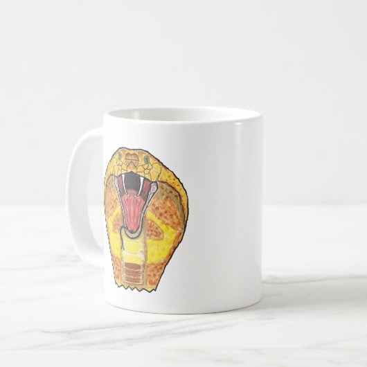 King Cobra Kaffeetasse (Vorderseite Links)