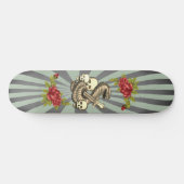 King Cobra Rose Skateboard (Horizontal)