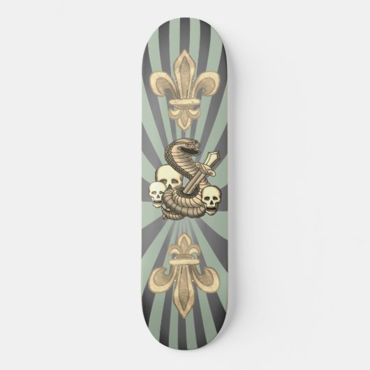 King Cobra Skateboard (Vorderseite)