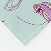 King Cobra Snake Rock Klettern Fleecedecke (Ecke)