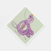 King Cobra Snake Rock Klettern Serviette (Ecke)