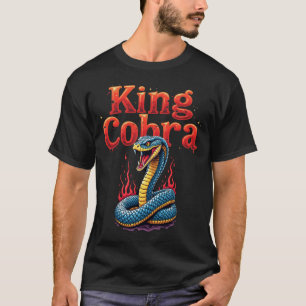 King Cobra Snake Strike T-Shirt