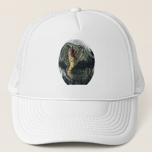 King Cobra Truckerkappe (Vorderseite)