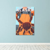 King Crab Fisherman - Cordova, Alaska Leinwanddruck (Insitu (Holzboden))