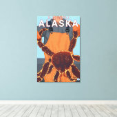 King Crab Fisherman - Katmai, Alaska Leinwanddruck (Insitu (Holzboden))