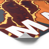 King Crab Fisherman - Pike Place Market, Seattle Poster (Ecke)