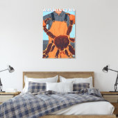 King Crab Fisherman - Washington Leinwanddruck (Insitu (Schlafzimmer))