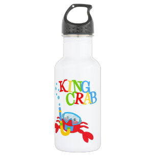 King Crab - Wasserflasche (18 oz)