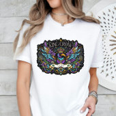 King Crow Colorful Graphic T Shirt
