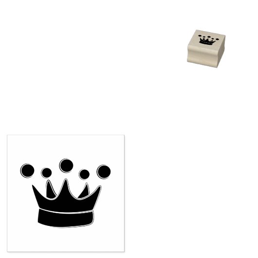 King Crown Gummistempel (Stempel)