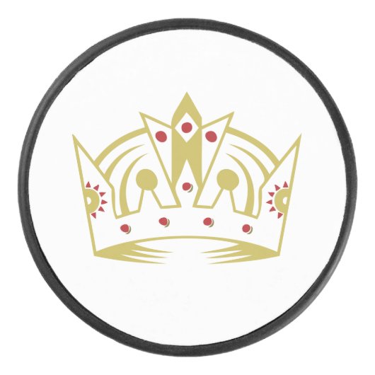 King Crown Hockey Puck (Vorderseite)