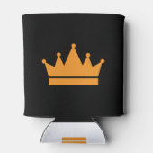 King Crown Illustration Dosenkühler (Rückseite)