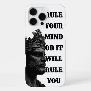 KING Crown Line Art Handyhülle – Bestimme jeden An iPhone 16 Pro Max Hülle