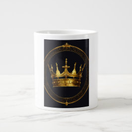 King Crown Logo Combo Mug Jumbo-Tasse
