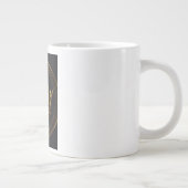 King Crown Logo Combo Mug Jumbo-Tasse (Rechts)